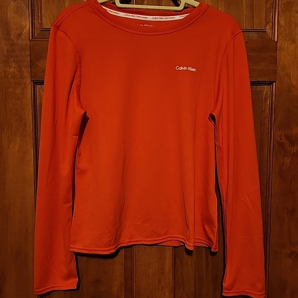 Calvin Klein SPF 40 + Protection swimwear top NWT Woman's Size L - Picture 13 of 14